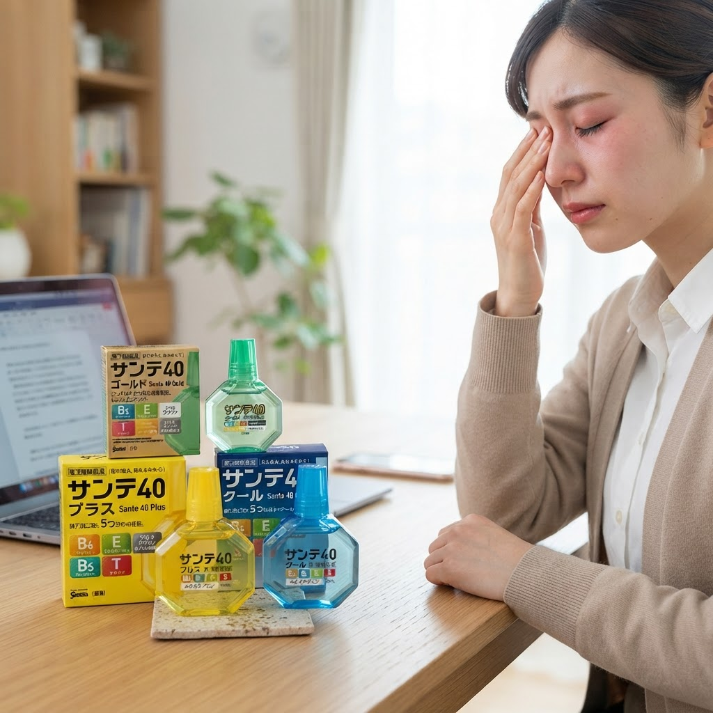 일본 산테 안약 종류별 차이, 어떤 제품이 있을까?