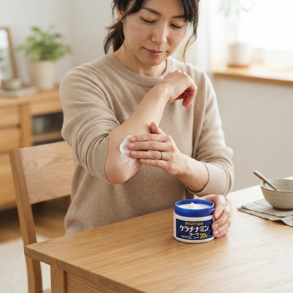 일본 케라치나민 종류별 차이, 건조한 피부용 제품 정리