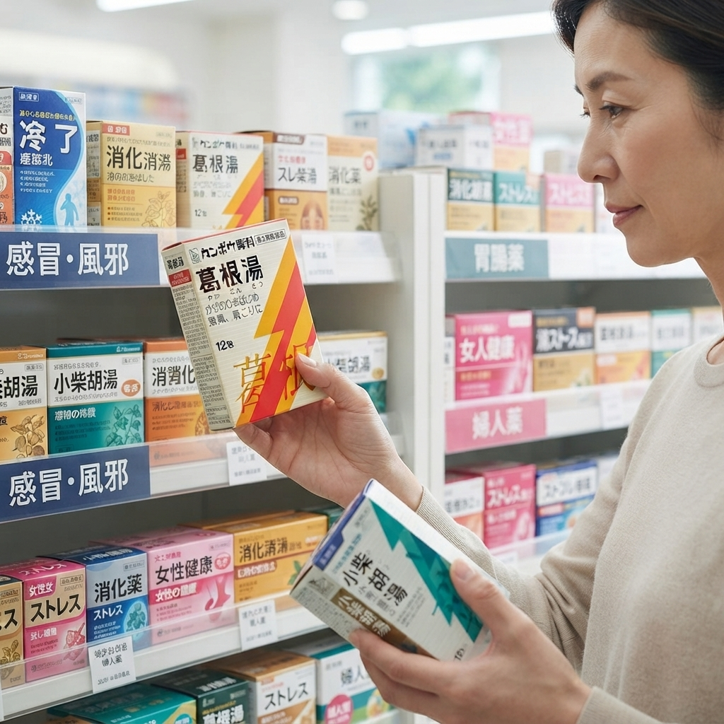 일본 크라시에 한방약 종류가 많은 이유, 어떻게 구분할까?