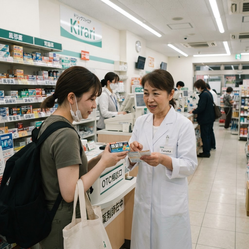 일본약은 먼저 계산할까, 약사 상담부터 받을까?