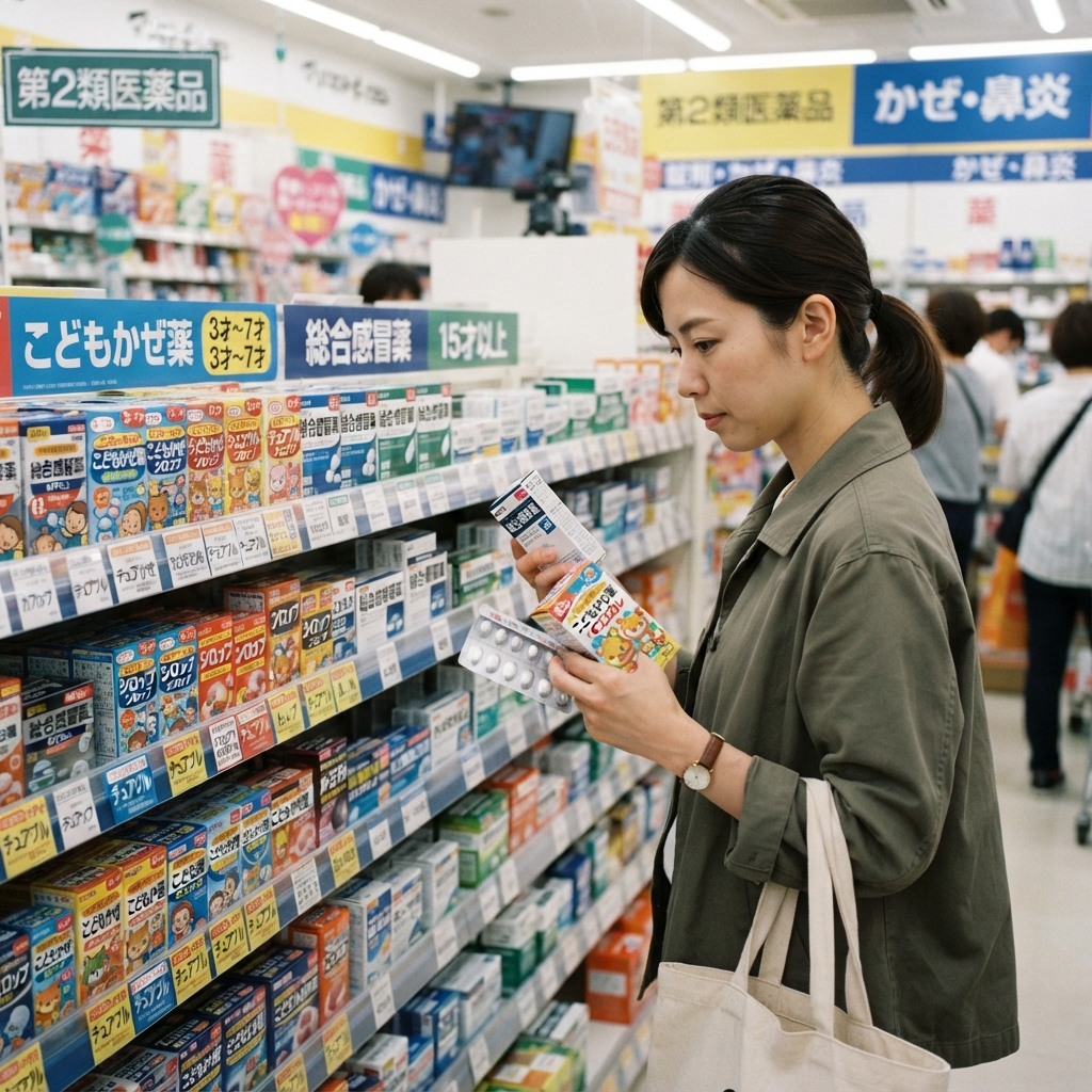 일본 어린이약은 성인약과 어떻게 다를까? 드럭스토어에서 구분하는 법
