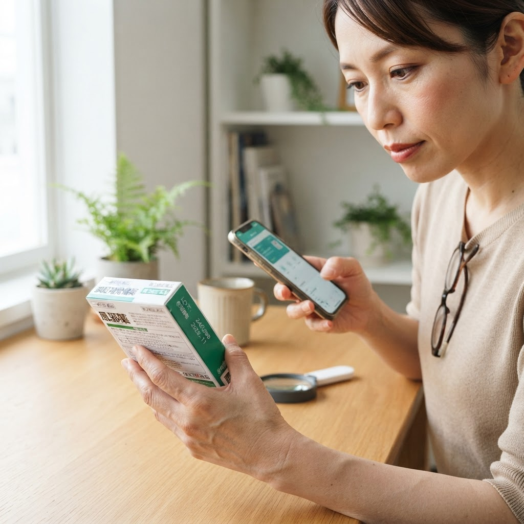 일본약 상자의 LOT 번호, 단순 숫자가 아닌 이유